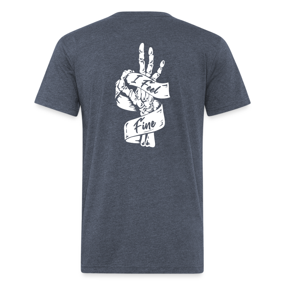 I Feel Fine Classic Tee - heather navy
