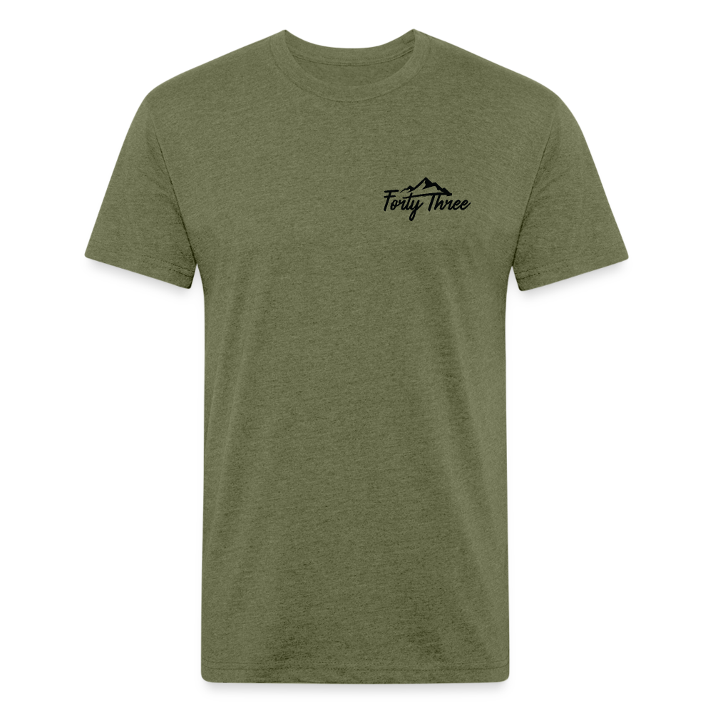 I Feel Fine Classic Tee - heather military green