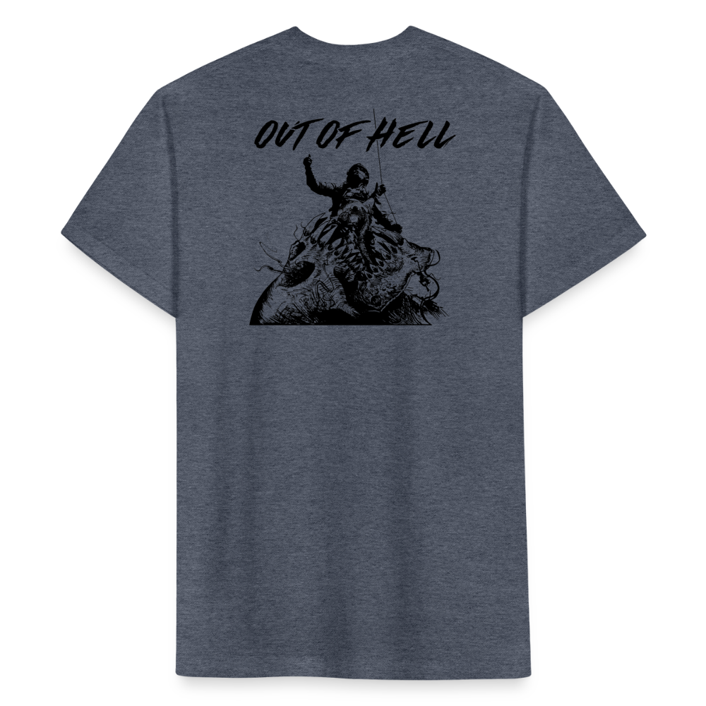 Out of Hell - heather navy