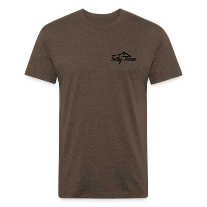 I Feel Fine Classic Tee - heather espresso