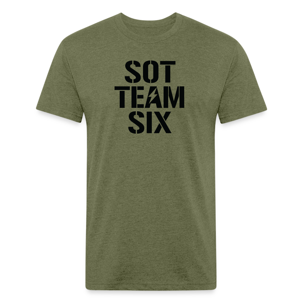 ST6 Morale Will Continue - heather military green