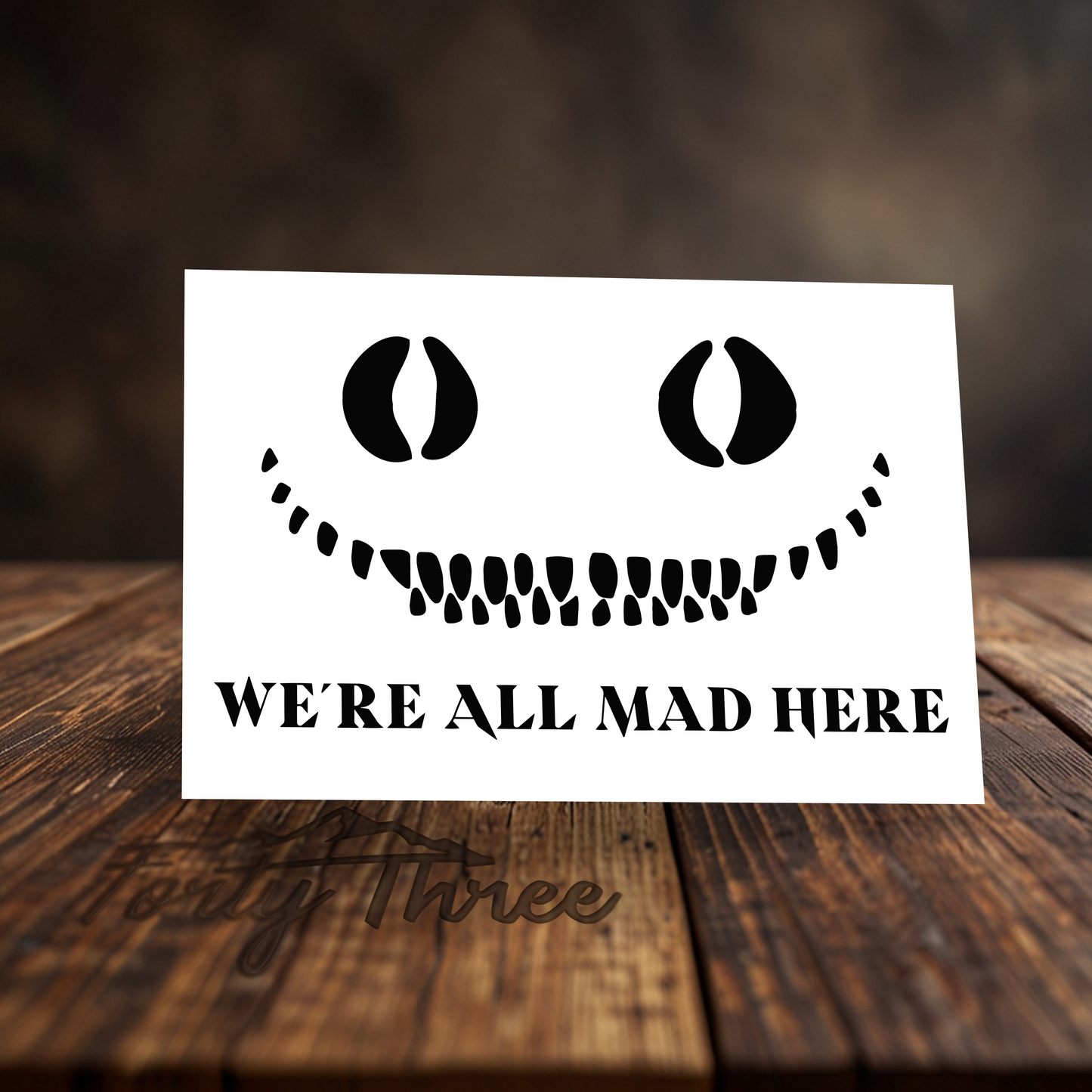 We're All Mad Here